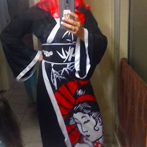 Hallowen Geisha Costume.